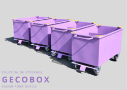 Bennes GECOBOX violettes